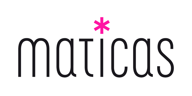 Logotipo de Maticas. Diseño de aerredesign